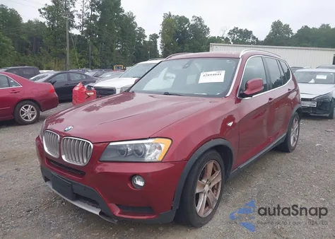 2012 BMW X3 xDrive35I из США, поврежденный, VIN 5UXWX7C50CL889602